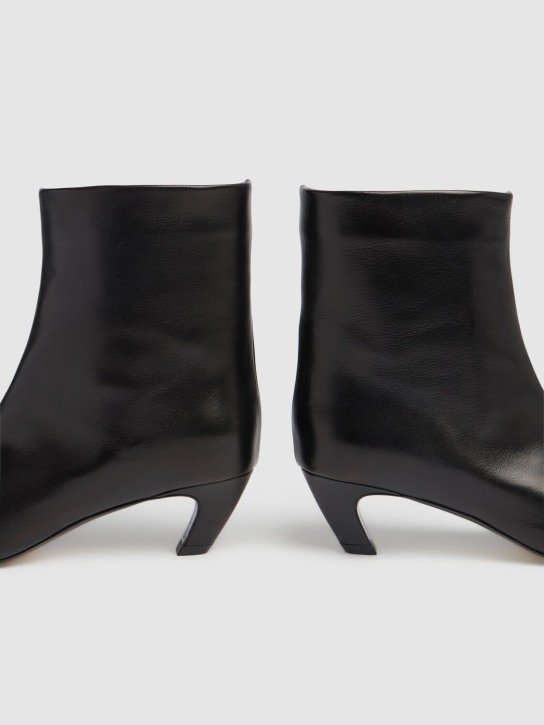 Khaite: 50mm hohe Stiefeletten aus Leder „Arizona“