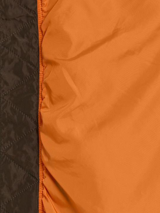 Sacai: Treated nylon twill jacket