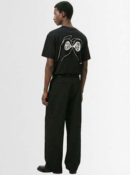 Sacai: Geoff Sacai embroidery t-shirt