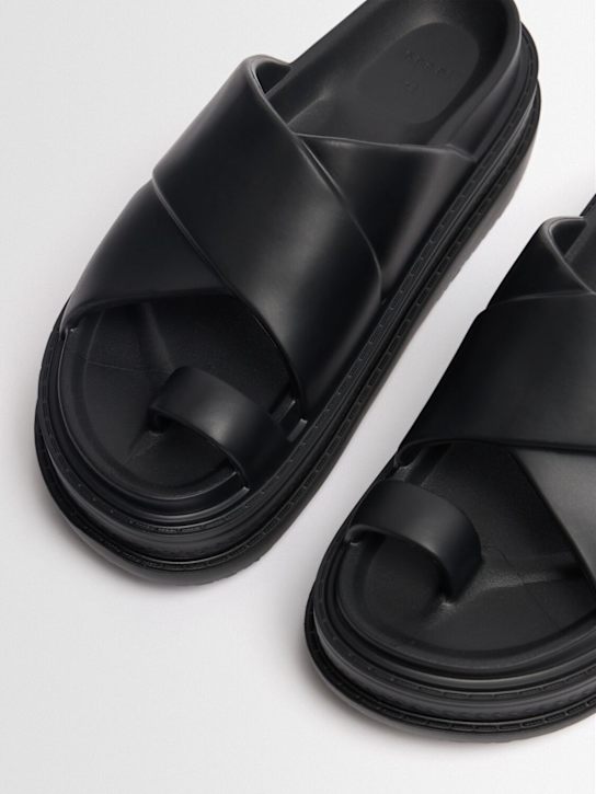 Sacai: Multiple sole foam sandals