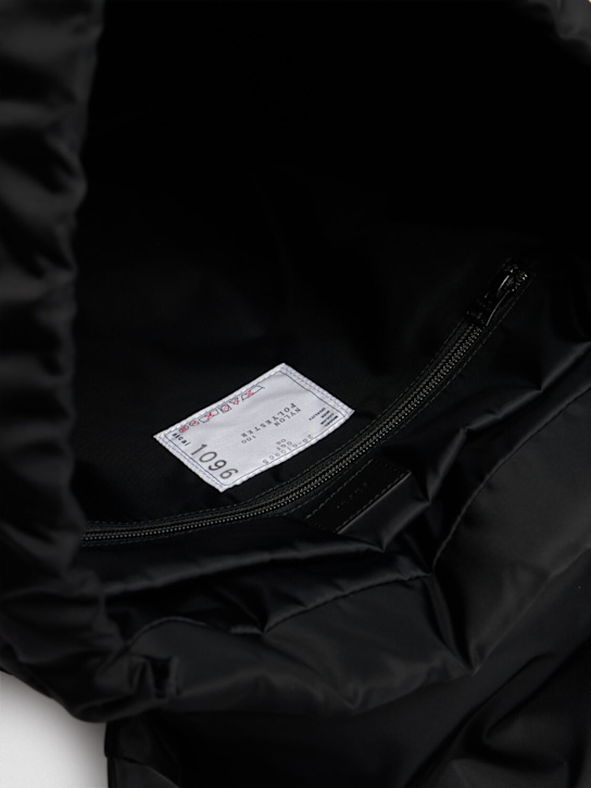 Sacai: Nylon backpack w/pockets