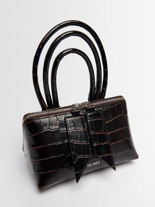 The Attico - Mini Friday embossed leather bag