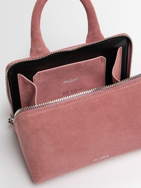 The Attico: Borsa mini Friday in camoscio