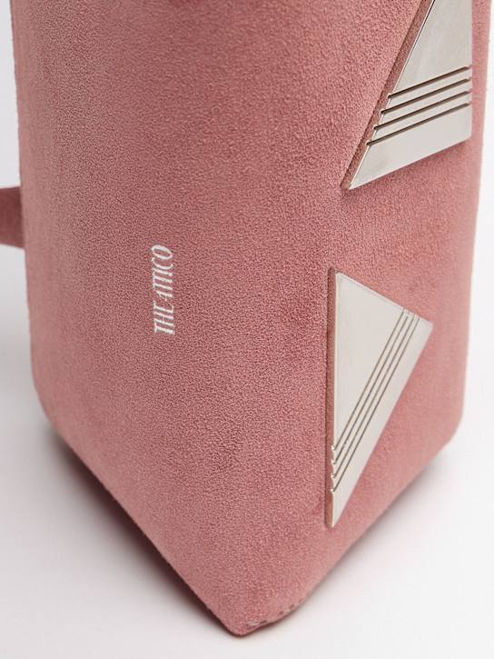 The Attico: Borsa mini Friday in camoscio