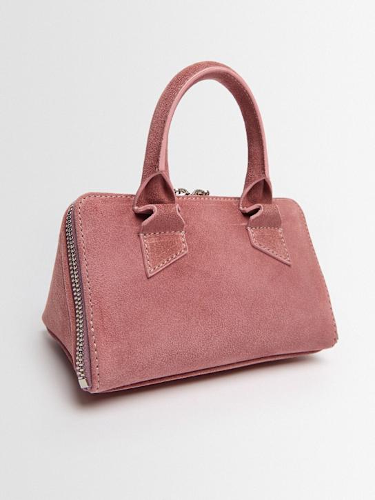 The Attico: Borsa mini Friday in camoscio