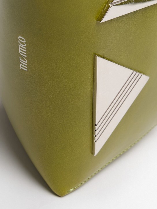 The Attico: Borsa a mano mini Friday in pelle