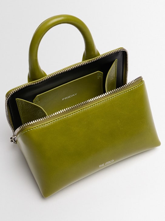 The Attico: Borsa a mano mini Friday in pelle