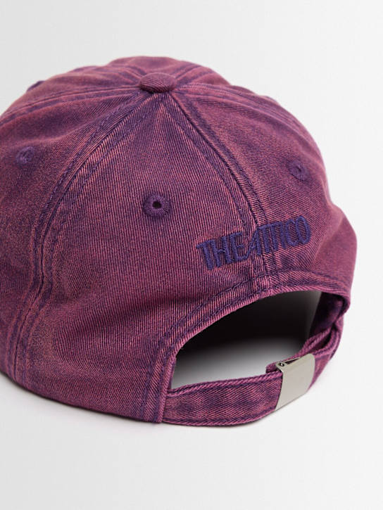 The Attico: Logo canvas baseball cap