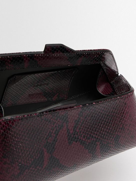 The Attico: Pochette 8.30 PM in pelle goffrata