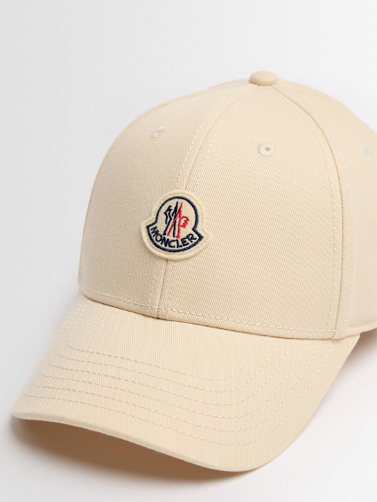 Moncler - Logo cotton gabardine baseball cap