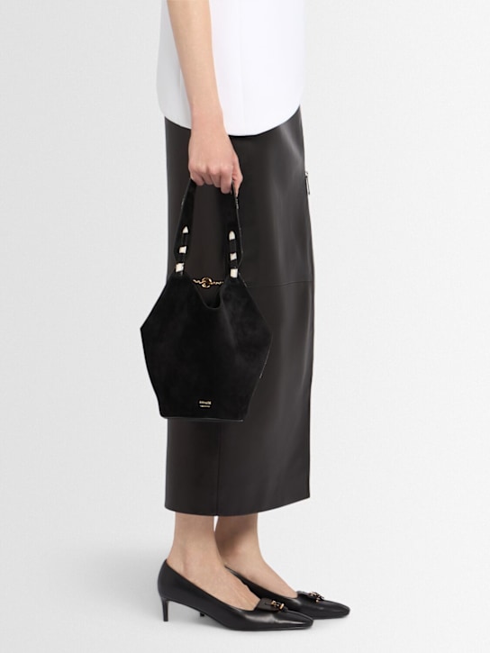 Khaite - Borsa shopping mini Lotus