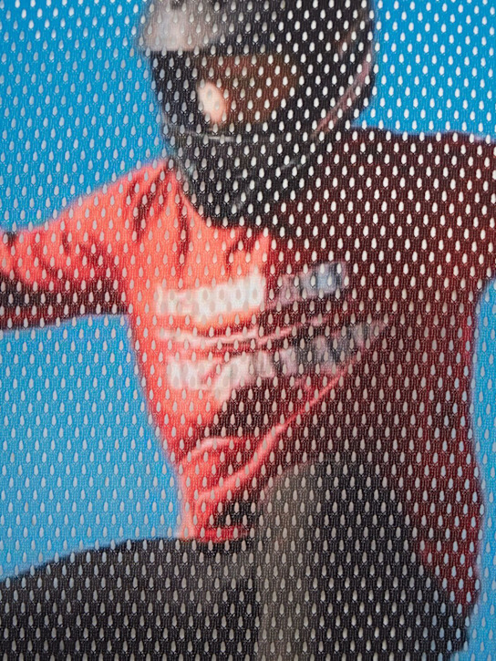 MSGM: Long sleeve mesh t-shirt