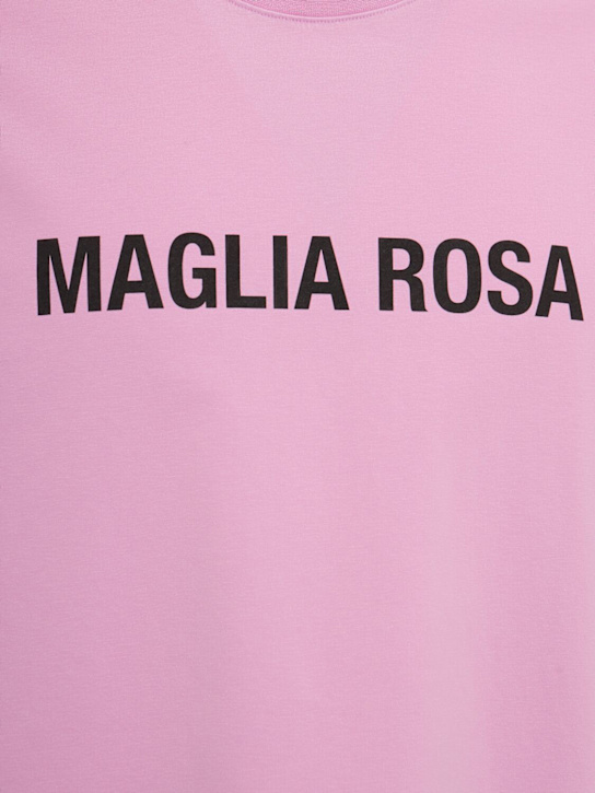 MSGM: Maglia Rosa cotton t-shirt