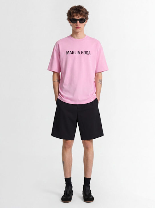 MSGM - Maglia Rosa cotton t-shirt