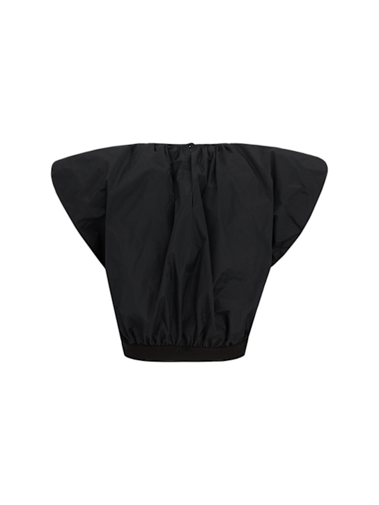 MSGM: Logo crop top