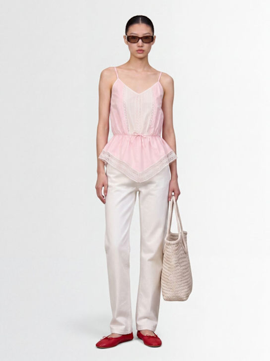 MSGM - Lace tank top