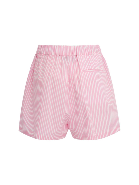 MSGM: Striped boxer-style shorts