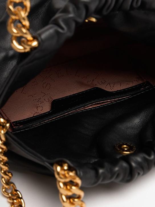 Stella McCartney: Mini Falabella crinkled drawstring bag