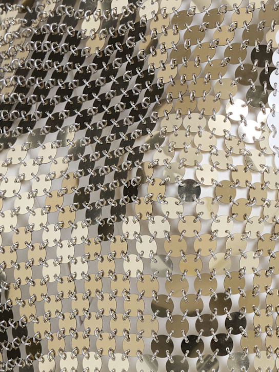 Rabanne: Vestito corto con paillettes