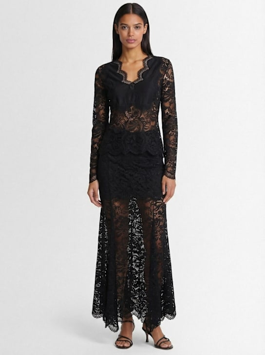 Rabanne - Stretch lace top