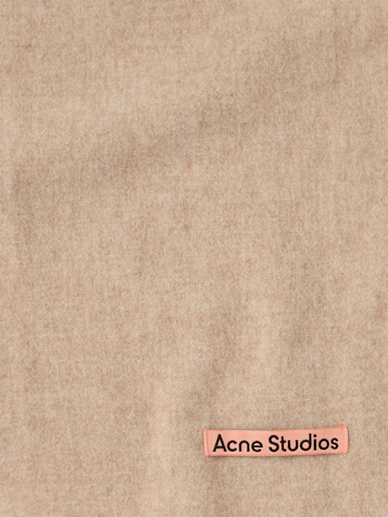 Acne Studios: Sciarpa Canada in lana