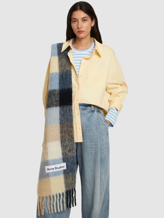 Acne Studios - Schal aus Alpaka/Wollmischung „Vally“