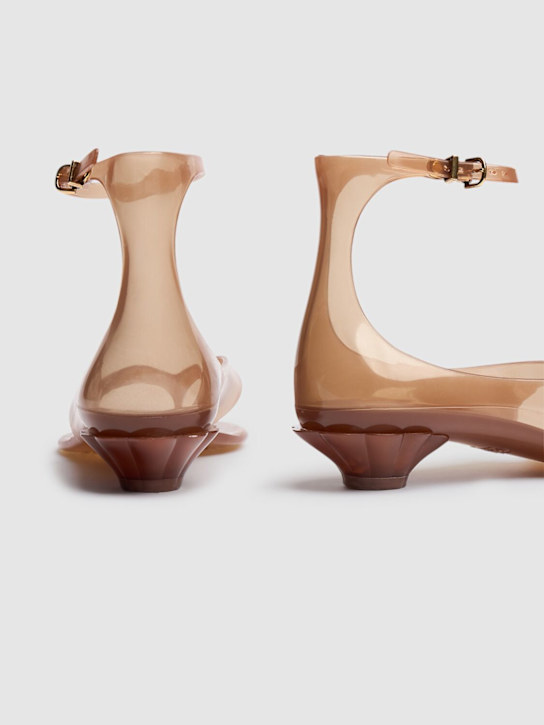 Chloé: Sandalias de goma 30mm