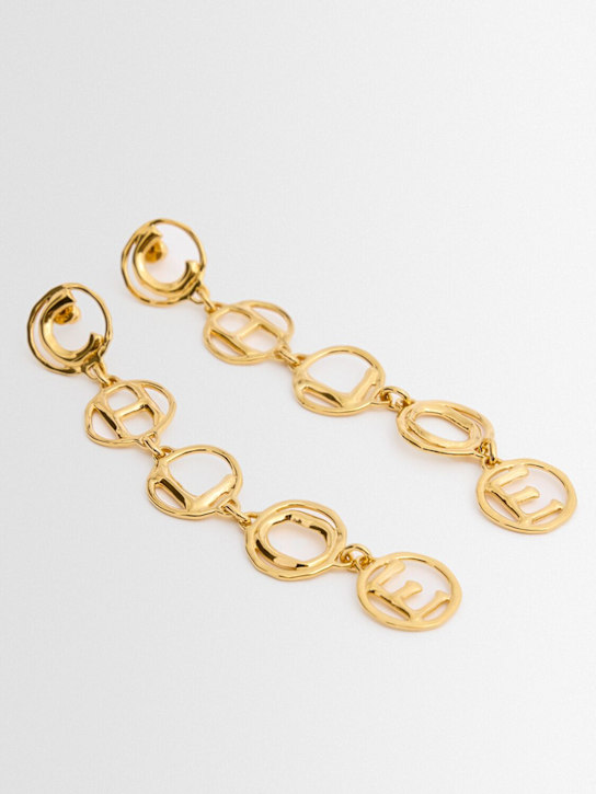 Chloé - Script long earrings