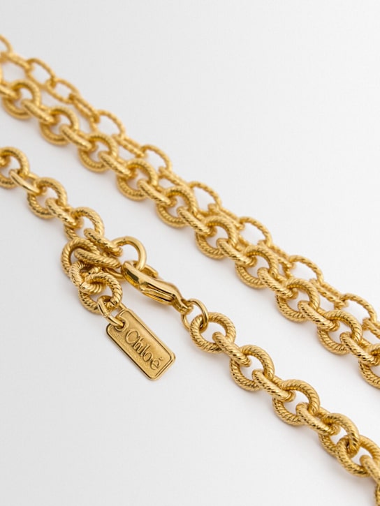 Chloé: Collier long Medals