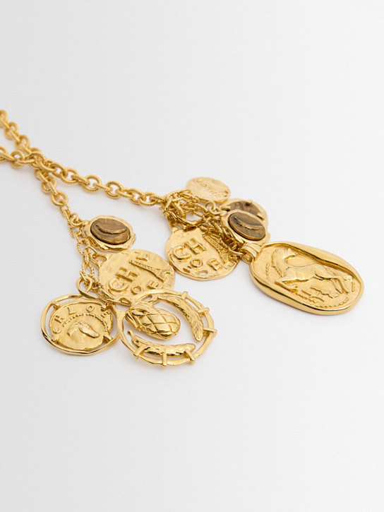Chloé: Collier long Medals