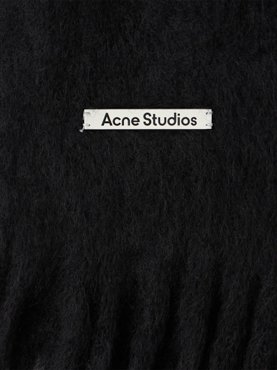 Acne Studios: Kooder hooded mohair & wool scarf
