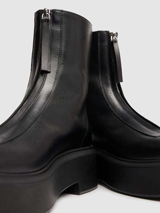 The Row: 50MM HOHE STIEFELETTEN AUS LEDER