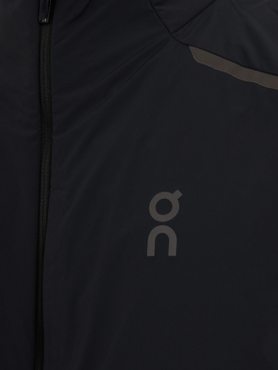On: Weather vest