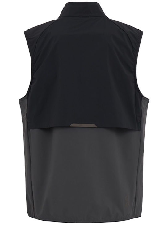 On: Weather vest