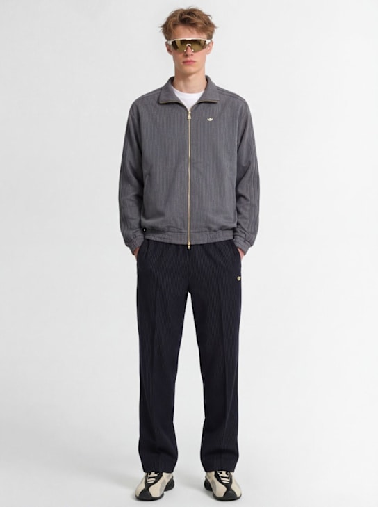 adidas Originals: Firebird loose pinstriped track top