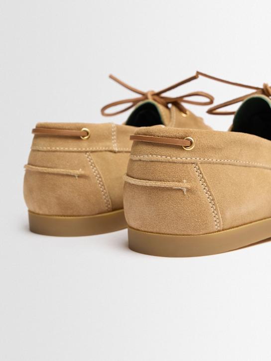 VINNY'S: Boatman suede shoes