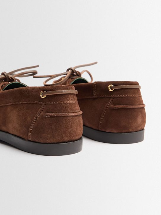 VINNY'S: Boatman suede shoes