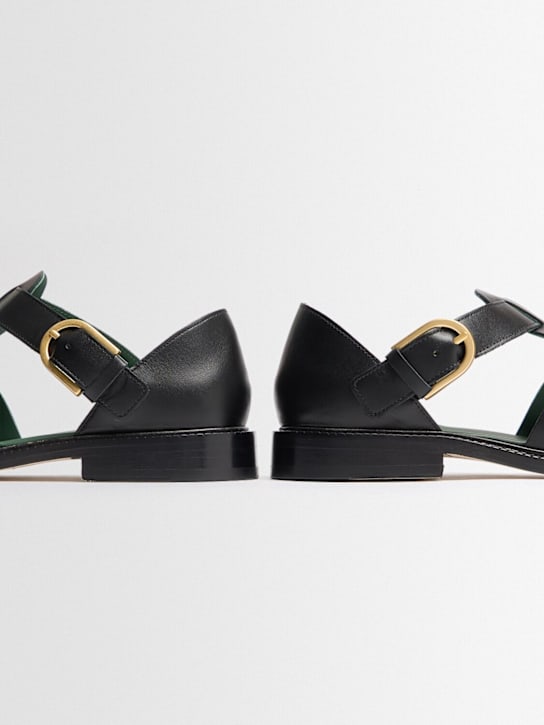 VINNY'S: Fisherman leather sandals
