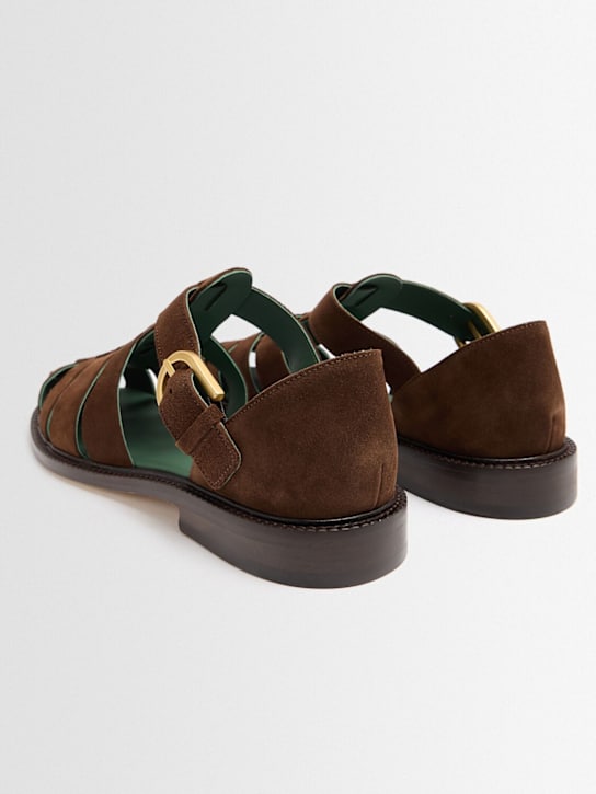 VINNY'S: Fisherman suede sandals