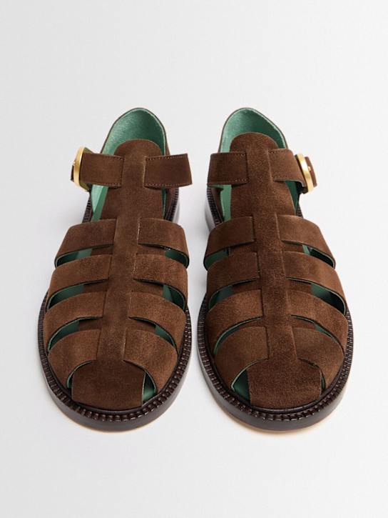 VINNY'S - Fisherman suede sandals
