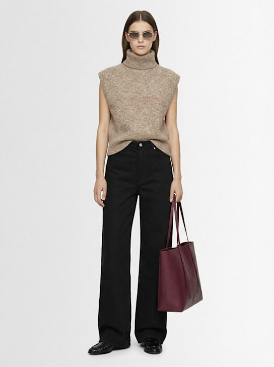 GESTUZ - Alpha wool blend knit sleeveless sweater