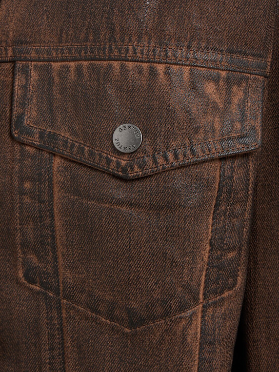 GESTUZ: Cellie coated denim jacket