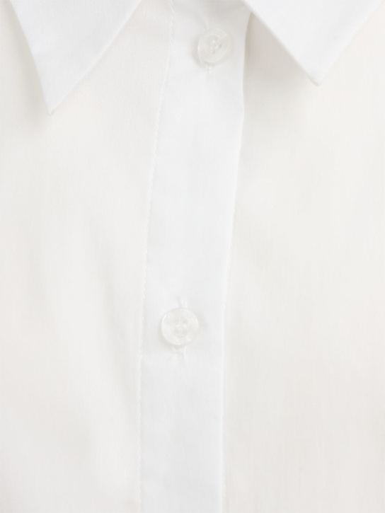 GESTUZ: Opy cotton blend shirt