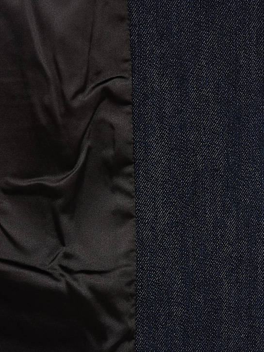 GESTUZ: Elli cotton blend denim blazer