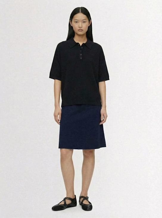 GESTUZ - Manz wool knit mini skirt