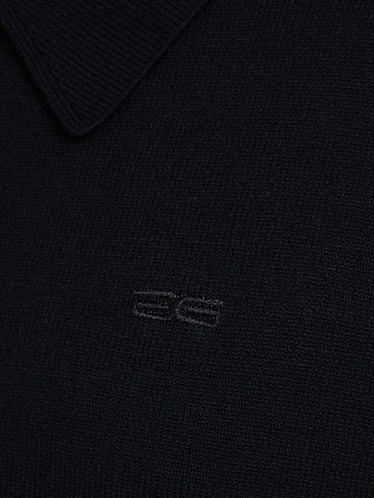 GESTUZ: Talla viscose blend knit polo