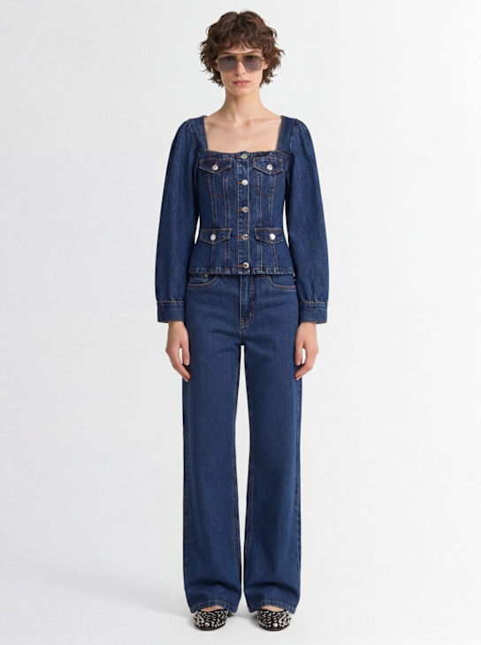 GESTUZ: Samia high waisted jeans