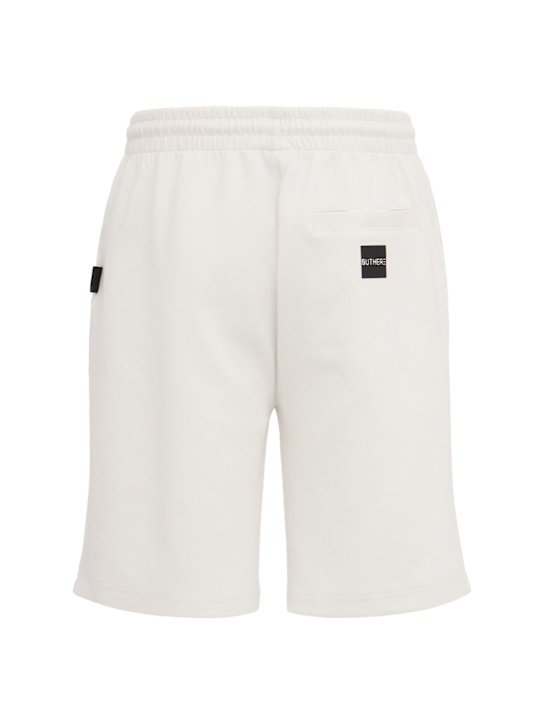 OUTHERE: Awake cotton blend Bermuda shorts