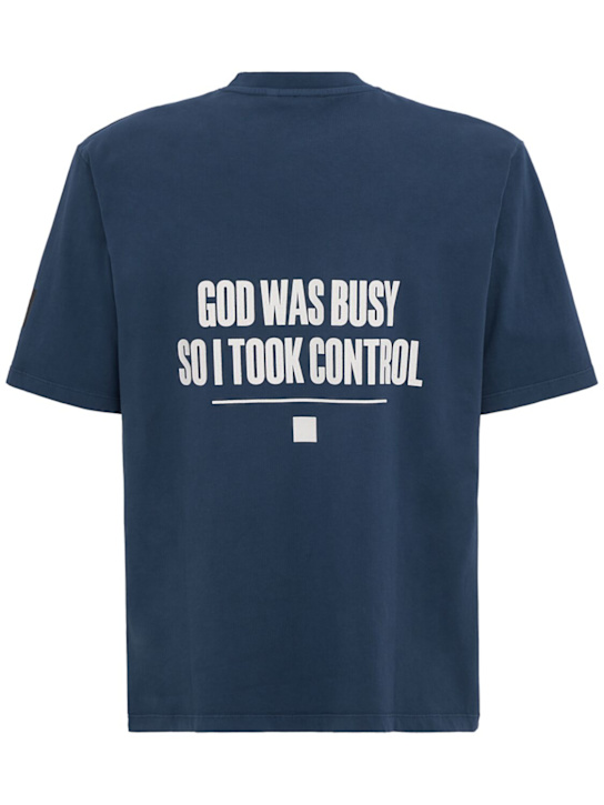 OUTHERE: Glare cotton t-shirt