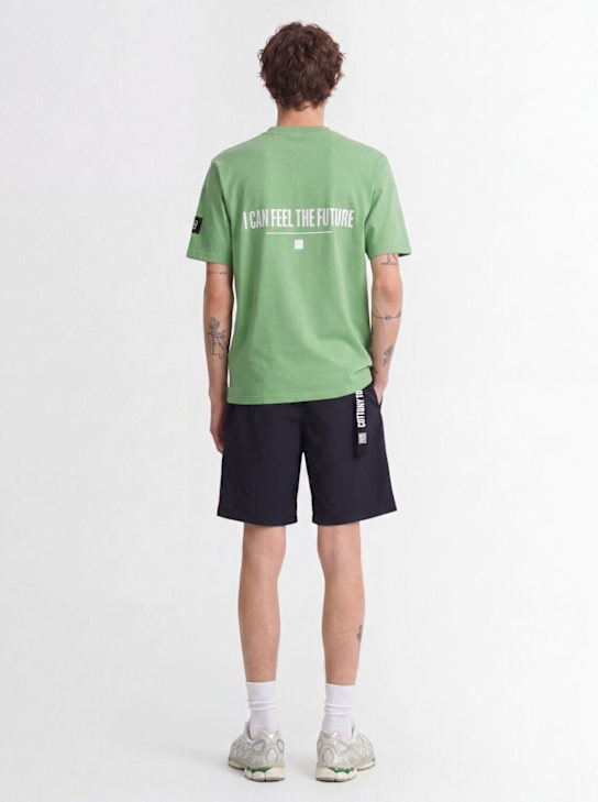 OUTHERE: Glare cotton t-shirt